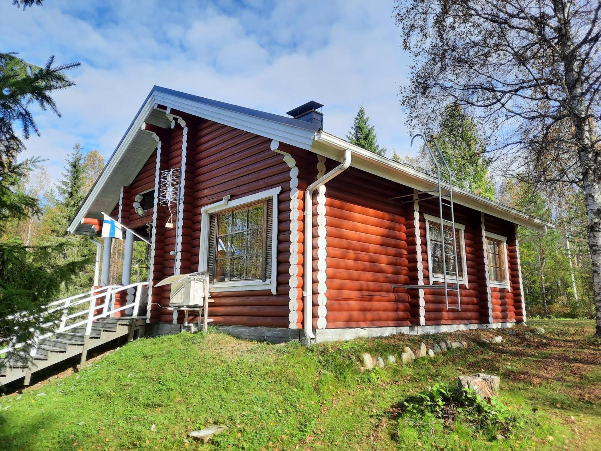 Lapin Villa Hiisi Joen Rannalla Ranua Exterior photo